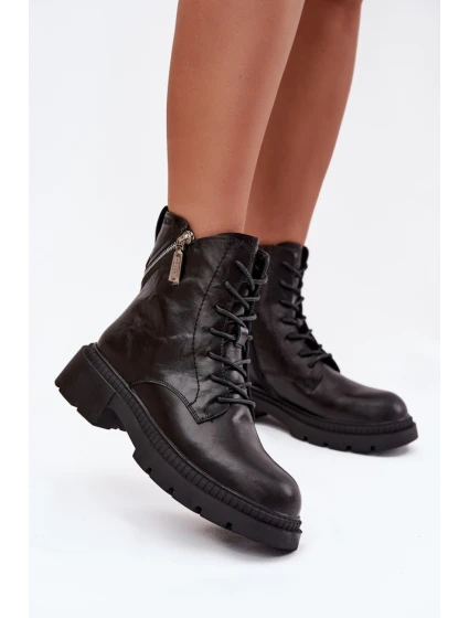 Šnurovací vyšší model 218065 Krok v štýle Šnurovací vyšší model 218065 Krok v štýle