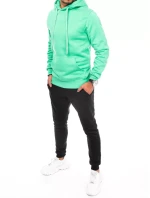 Pánská mátová a černá tepláková souprava Dstreet model 21967148 - FashionStreet