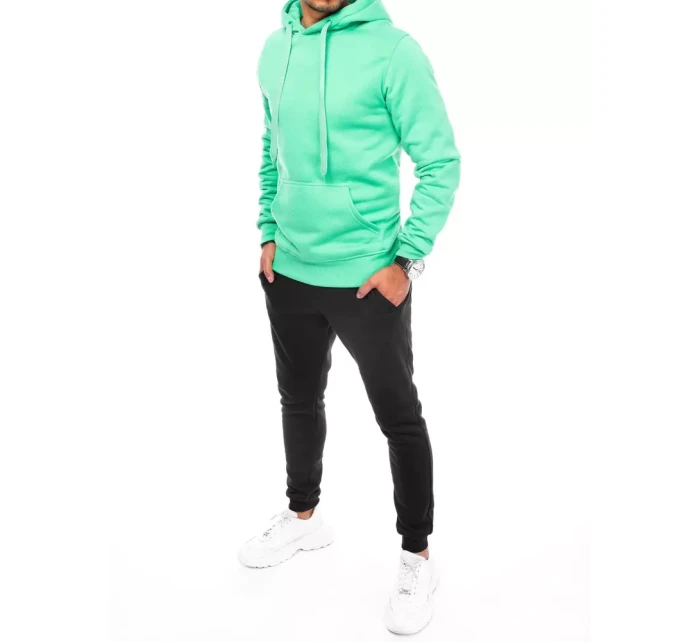 Pánská mátová a černá tepláková souprava Dstreet model 21967148 - FashionStreet