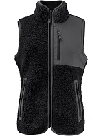 Fleece Vest Women Dámská fleecová vesta Sherpa "TwoTone" black model 22453595 - James Harvest Fleece Vest Women Dámská fleecová vesta Sherpa "TwoTone" black model 22453595 - James Harvest