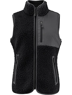 Fleece Vest Women Dámská fleecová vesta Sherpa "TwoTone" black model 22453595 - James Harvest