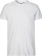 Neutral O 61001 Pánske tričko z bio bavlny 77.6101 biele