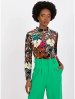 Blúzka DHJ BZ 6291 1.77P hnedá Blúzka DHJ BZ 6291 1.77P hnedá