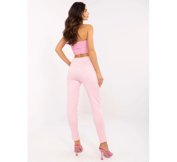 Nohavice DHJ SP 9283.83P svetloružové Nohavice DHJ SP 9283.83P svetloružové