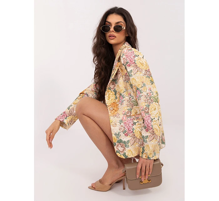 Marynarka IT MA model 22048696 żółty - FPrice