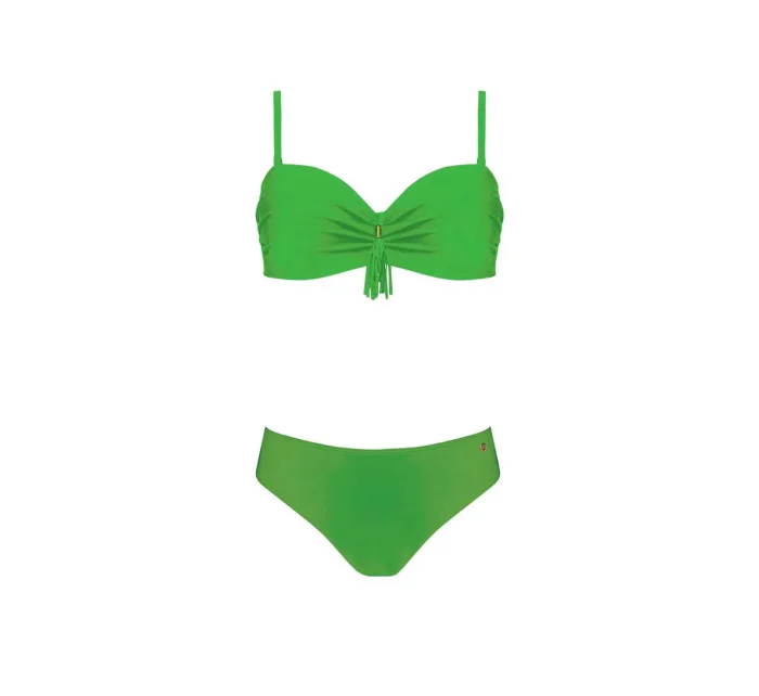 Dámske dvojdielne plavky Monaco 6 S730SN6-21c zelené - Self