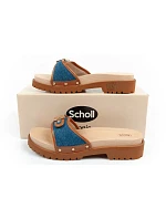 Dámske dreváky W F305492349 hnedo-modré - Scholl Iconic Dámske dreváky W F305492349 hnedo-modré - Scholl Iconic
