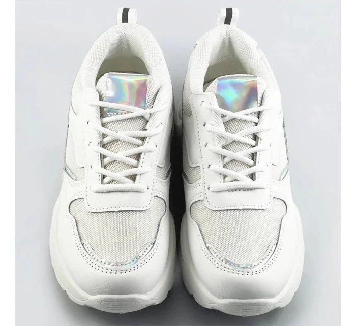 Biele dámske sneakersy (BS-01)