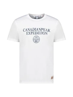 Canadian Peak JVICKEAK WHITE RM Pánske tričko 254 (RBMSZ1308H/CP-BLANC)