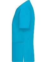 Daiber JN 3103 Dámsky elastický sveter s výstrihom do V 02.3103 tyrkysová Daiber JN 3103 Dámsky elastický sveter s výstrihom do V 02.3103 tyrkysová