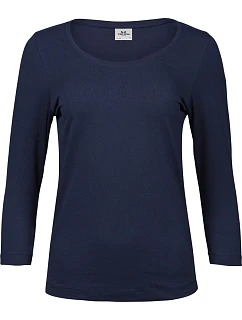 TJ 460 Dámské elastické tričko s 3/4 rukávem model 22497112 navy - Tee Jays