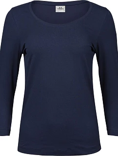TJ 460 Dámské elastické tričko s 3/4 rukávem model 22497112 navy - Tee Jays