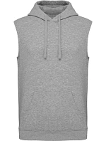 PA Unisex mikina s kapucí bez rukávů 20.P oxford grey model 22448452 - Kariban ProAct