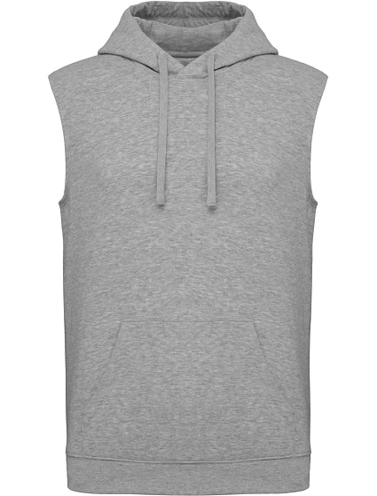 PA Unisex mikina s kapucí bez rukávů 20.P oxford grey model 22448452 - Kariban ProAct