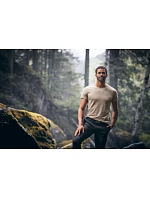 Cutter & Buck Men Pánské elastické tričko anthracite melange model 22458728 Cutter & Buck Men Pánské elastické tričko anthracite melange model 22458728