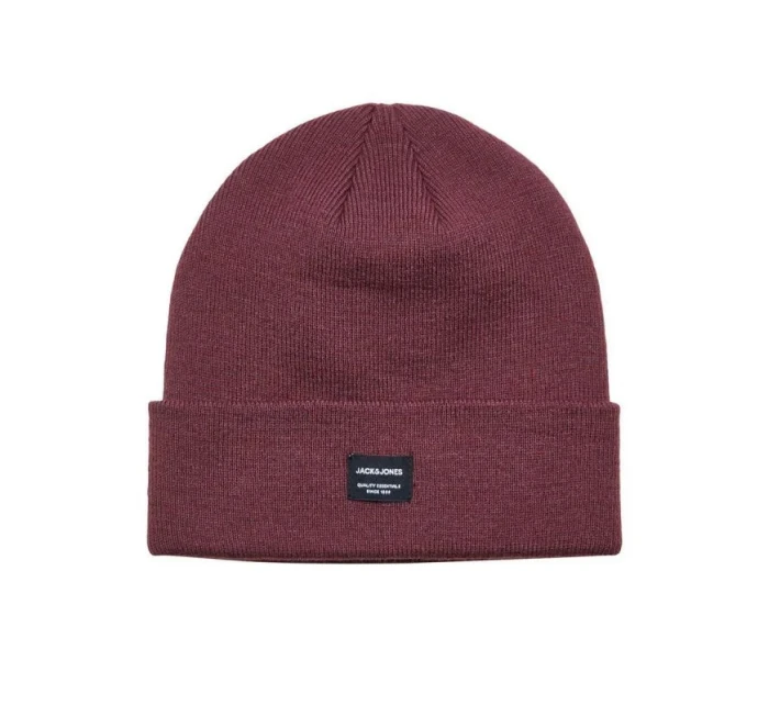 Jack & Jones Jacdna Beanie Noos M 12092815 burgundy pánske