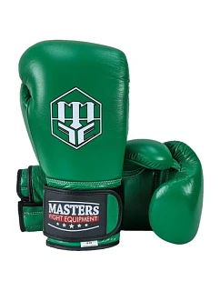 RBT-GREENSTRIKE 12 oz zelené kožené boxerské rukavice