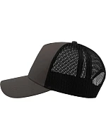 Rapper Cotton 5 panelová Trucker kšiltovka dark grey/black model 22542214 - Atlantis Headwear Rapper Cotton 5 panelová Trucker kšiltovka dark grey/black model 22542214 - Atlantis Headwear