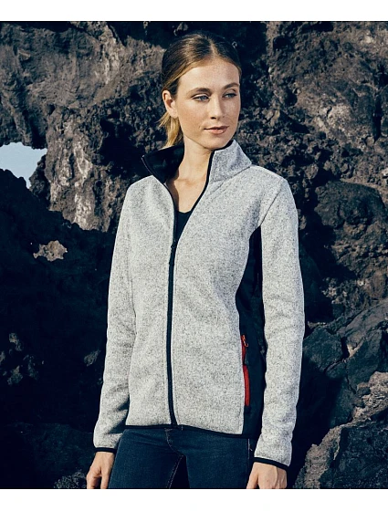 Dámská pracovní pletená fleecová bunda 40. heather grey model 22517060 - Promodoro Dámská pracovní pletená fleecová bunda 40. heather grey model 22517060 - Promodoro