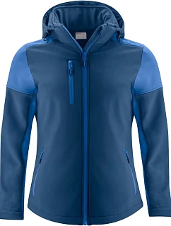 Printer Prime Softshell Women Dámska softshellová bunda 61.1066 námornícka modrá/kobaltová