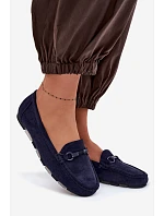 Dámske ploché mokasíny Dark Blue Olisa Dámske ploché mokasíny Dark Blue Olisa