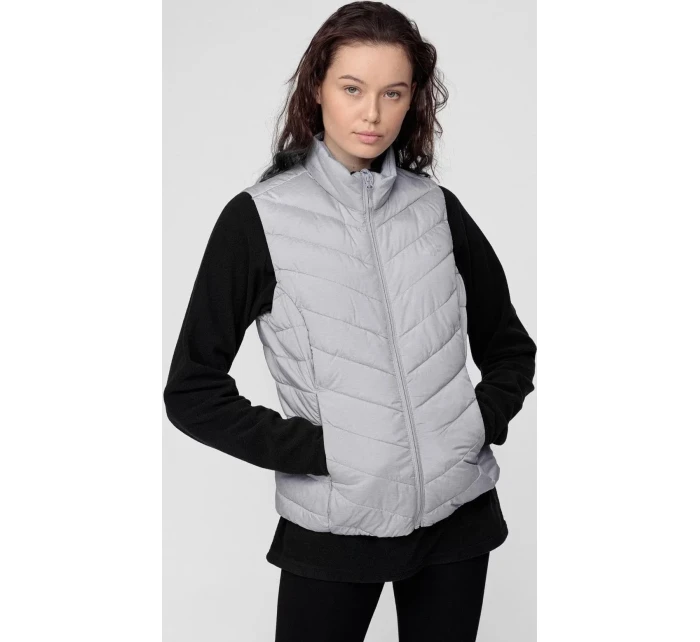 Dámska vesta H4L21-KUDP001 šedá - 4F