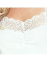 Dámska košieľka Odilia white - ELDAR