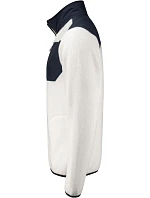 Cutter & Buck Cascade Sherpa Men Pánska fleecová bunda Sherpa 68.1470 shell white