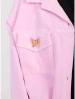 IT KR bunda FL10163.10 svetlo ružová IT KR bunda FL10163.10 svetlo ružová