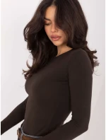 Bluzka WT BZ model 21875470 ciemny brązowy - FPrice