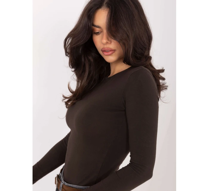 Bluzka WT BZ model 21875470 ciemny brązowy - FPrice