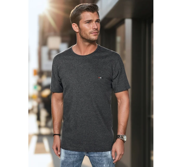 Pánské tričko tmavě šedé Dstreet model 21985797 - FashionStreet