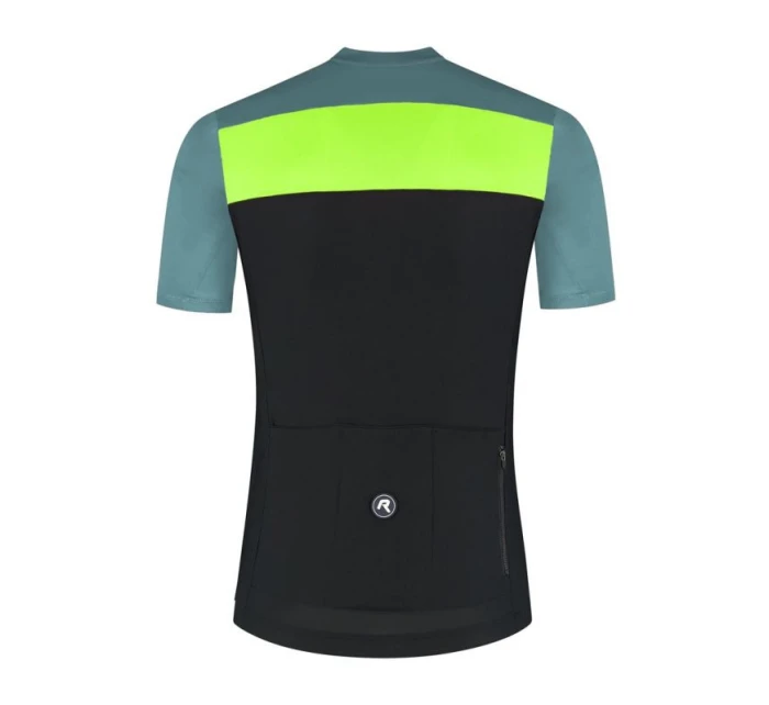 Rogelli CORE BLOCK dres čierno-tur-žltý M