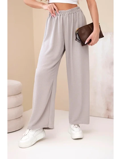 Kalhoty s širokým nohavicí fango