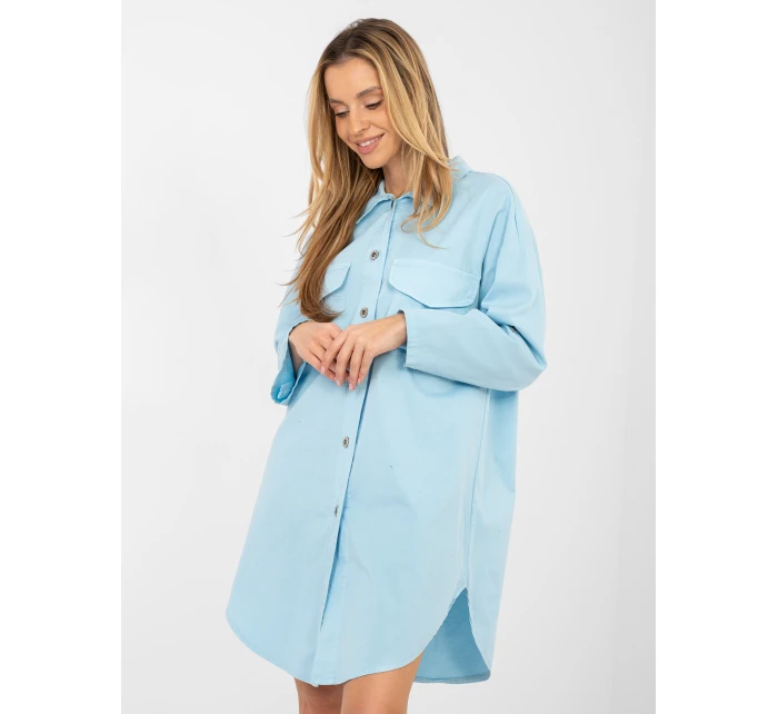 IT SK šaty FL6071.70 svetlomodré