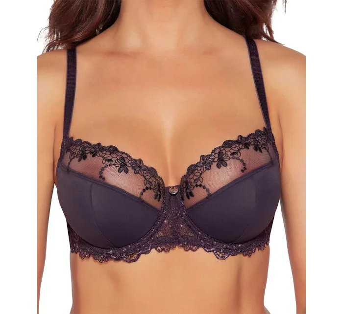 Dámska podprsenka 1030 Cold Espresso Tmavo hnedá - Ava