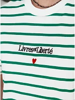 Dámské tričko bílé Dstreet model 21976482 - FashionStreet