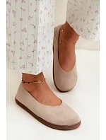 Dámské barefoot baleríny béžové Hollin Dámské barefoot baleríny béžové Hollin