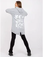 Dámska mikina-DHJ-BL-20136.37-šedá Dámska mikina-DHJ-BL-20136.37-šedá