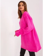 Šaty LC SK 0568.70P fluo ružová