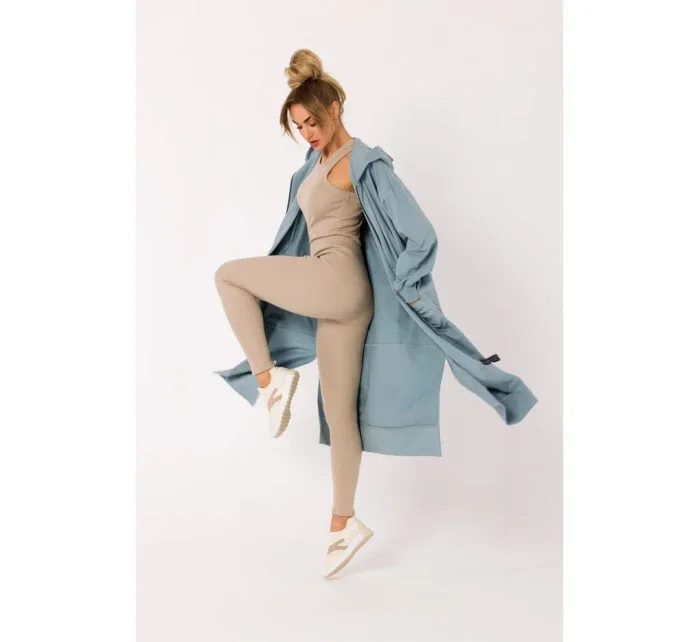 M734 Rebrované pletené legíny - béžové M734 Rebrované pletené legíny - béžové