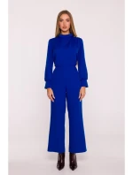 M879 Kombinéza so stojacím golierom - kráľovská modrá