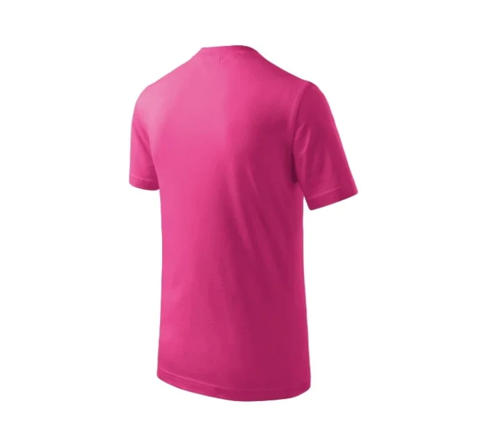 Basic tričko dětské malinová Basic tričko dětské malinová