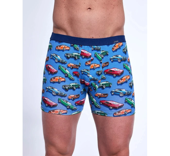Pánské boxerky model 21285253 A'3 modré mix - Cornette