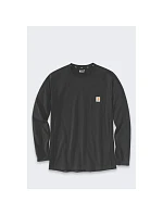 Mikina bez kapuce Carhartt Midweight L/S Pocket T-Shirt – černá, velikost: L Mikina bez kapuce Carhartt Midweight L/S Pocket T-Shirt – černá, velikost: L