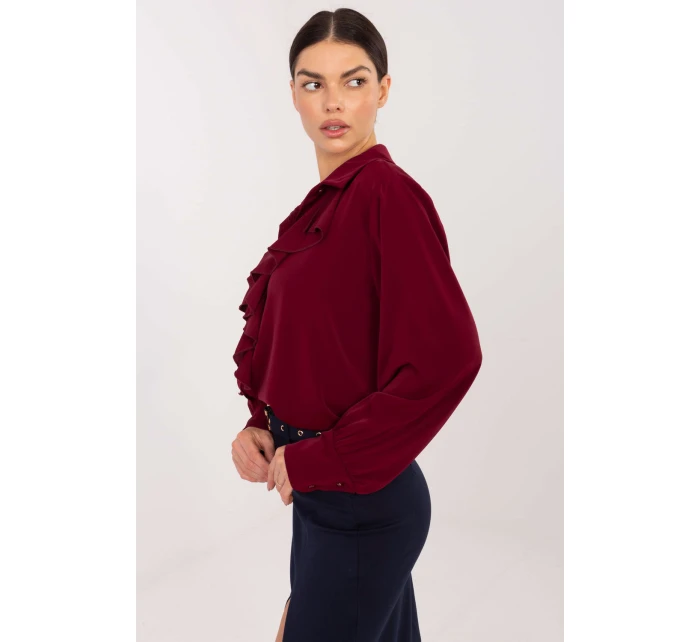 Košeľa s dlhým rukávom model 222118 Továrenská cena