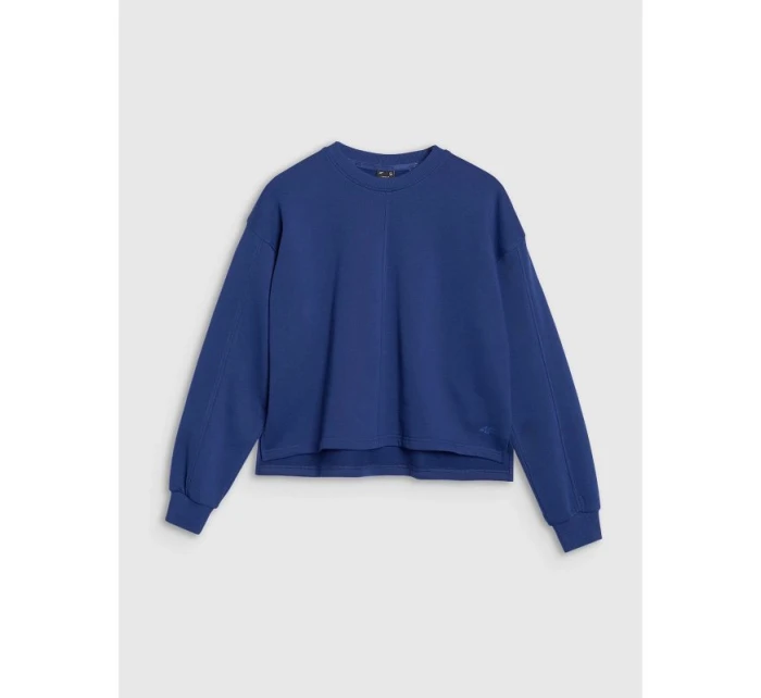 Dámská mikina model 21434887 oversize bez kapuce - 4F