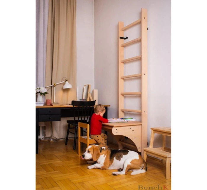 DREVENÝ REBRÍK S LAVIČKOU 112