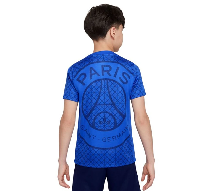 PSG Academy Pro Home dětské tričko modré model 22054329 - NIKE PSG Academy Pro Home dětské tričko modré model 22054329 - NIKE