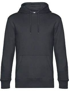 B&C KING Hooded_° Pánska mikina s kapucňou 01.U02K asphalt